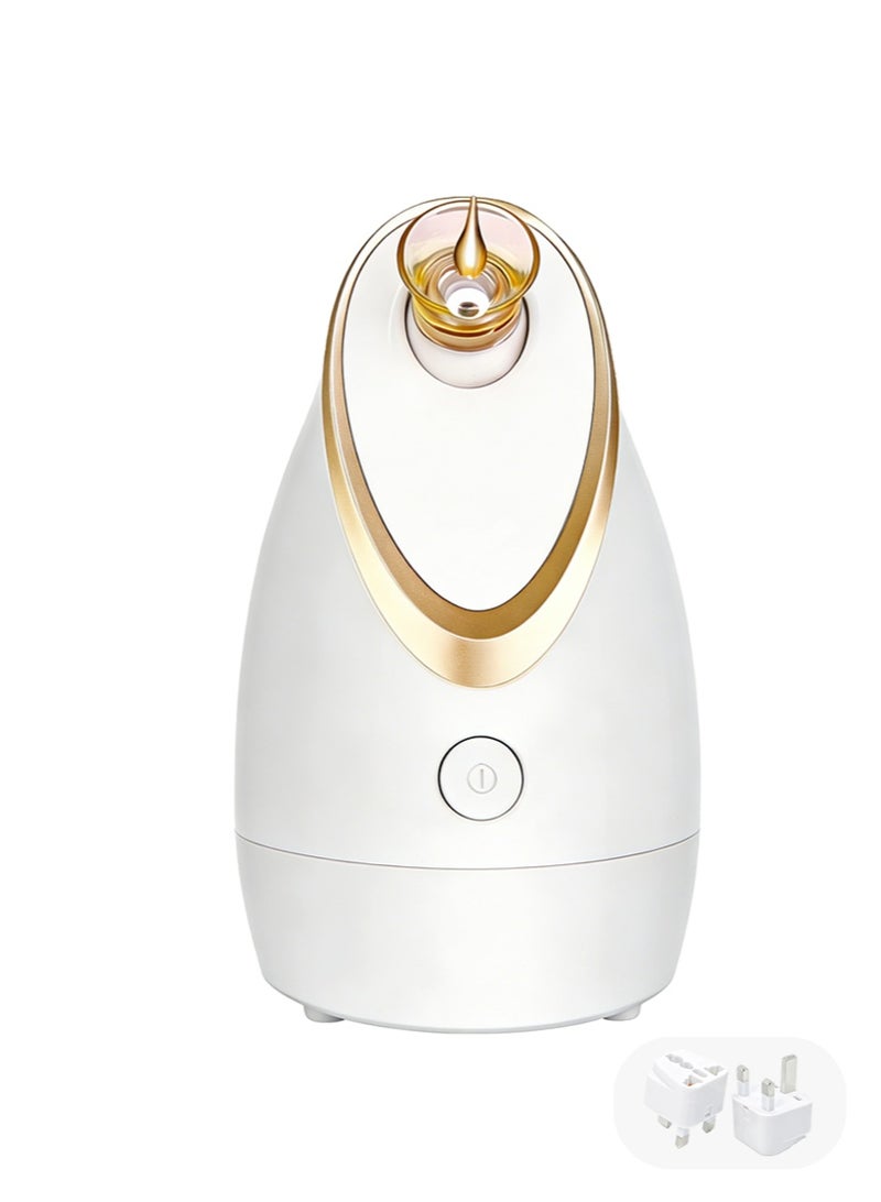 180 cosmetics Facial Steamer - Nanoparticle Ionic Facial Steamer, perfect for home sauna and spa treatments, with humidification function. This steamer effectively cleans the skin deeply, unclogs pores, and relieves sinus discomfort. - Image 1